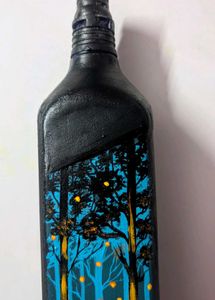 HandPainted landscape Bottle Decor