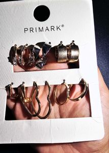 Golden Pinteresty Hoop Earring