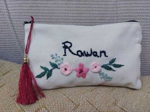 Hand Embroidered Pouch