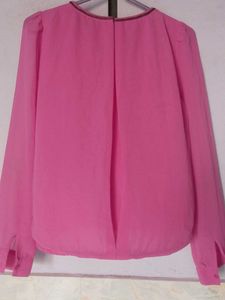 Pink Long Sleeve Top