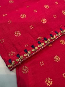 Pink Embroidery Kurta