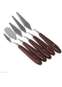 Palette Knife Set - 5 Piece Painting Tools