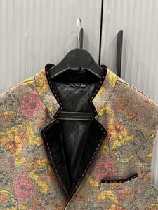 Floral Print Men&#39;s Vest