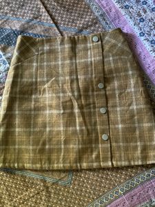 Cute Outfit Set - Top &amp; Skirt And Flats