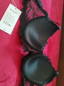 Elegant Black Lace Bra