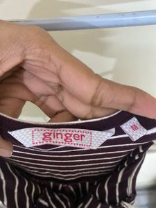 Striped Wide Leg Jumpsuit