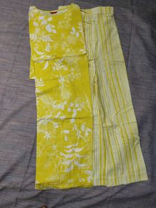 W Brand Kurti With Palazzo Pant