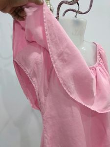 Pimkie Pink Ruffle Top