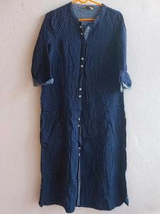 Navy Blue Kurta