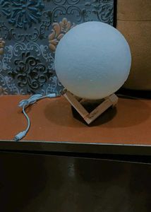 Moon Lamp  Multi Colour With Cable Stand