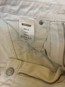 White Weekday Shorts