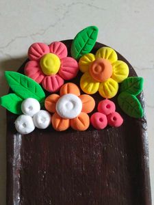Floral Clay Trinket Tray