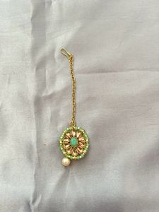 Pastel Kundan Pearls Jewellery Set