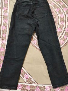 Black Balloon  Leg Denim Jeans