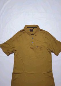 Men's Mustard Polo Shirt