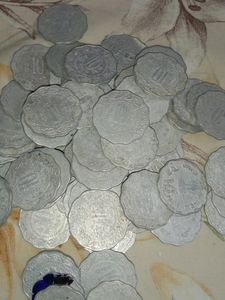 2 - 3- 5-10 - 20 Rare Indian Coins Set