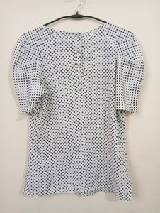 Zara Polka Dot Top
