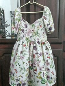 White Mini Frock