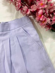 Linen Skorts