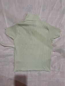 Cute soft green Crop Top