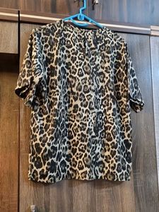 Animal Print Top