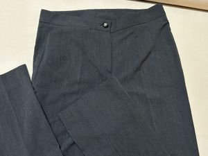 Slim Fit Grey Trousers Women