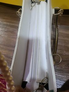 Elegant White Handbag