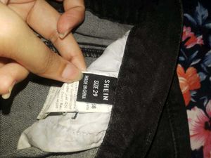 Two-Tone Patchwork Jeans