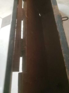 Vintage Old Wooden Box With Locking System