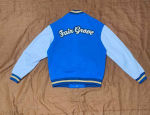 Zara &#39;R&#39; Patch Varsity Bomber