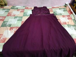 Burgundy Crop Top Skirt Set