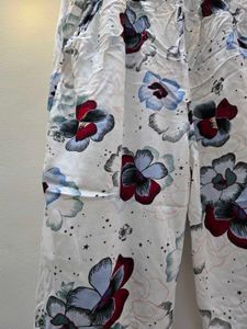 Floral Print Pants