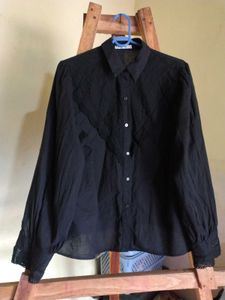 Black Button Down Shirt.
