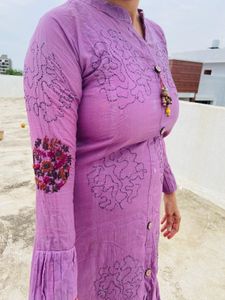 Perple Double Layer Dress