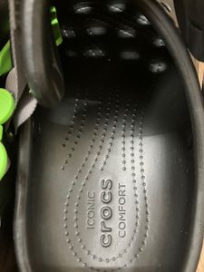 Gents New Black Crocs Uk 7