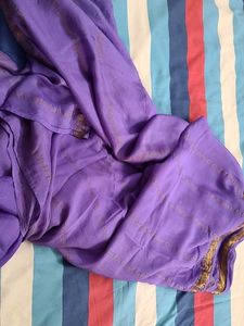 Purple Saree