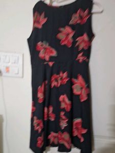 Floral Print Sleeveless Dress