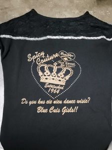 Spicy Couture Black Top