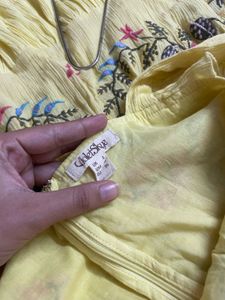 Butter Yellow Dress