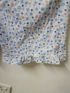 Floral Ruffle Shorts