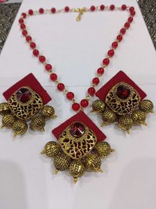 Antique Beads Necklace Set