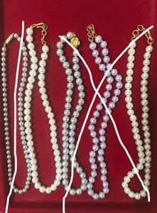 Semi Precious Pearls Necklace