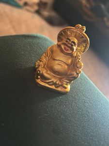 Golden Buddha Figurine