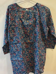 Floral Print Kurta