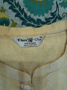 Elegant yellow Kurta Set