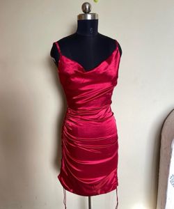 Stretchable Satin Dress