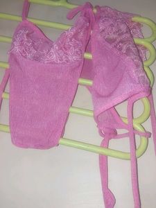 Pink Nighty 6 Piece...not Satin