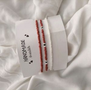 Handmade Terracotta-inspired Bracelet Set 🤎