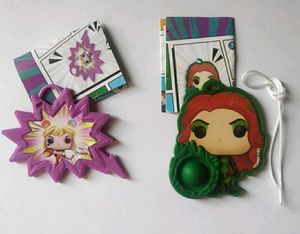 Set of 2 Kinder Joy DC Harley Quinn & Poison Ivy T