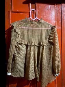 Ruffled Korean Top